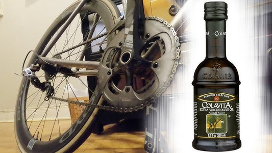 Cómo lubricar la cadena de tu bici sin liarla (y por qué el aceite de oliva es para las ensaladas)