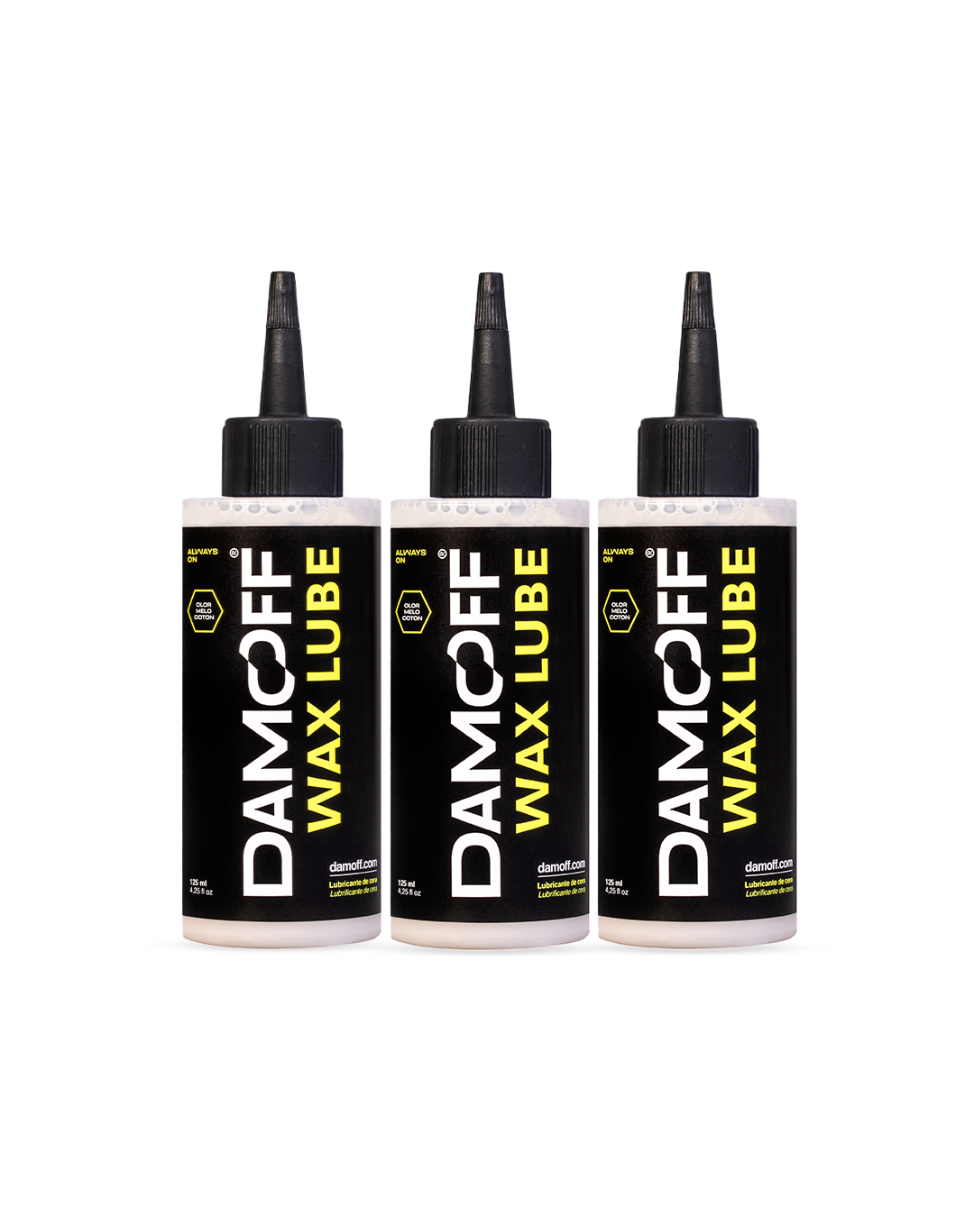3x Damoff Wax Lube