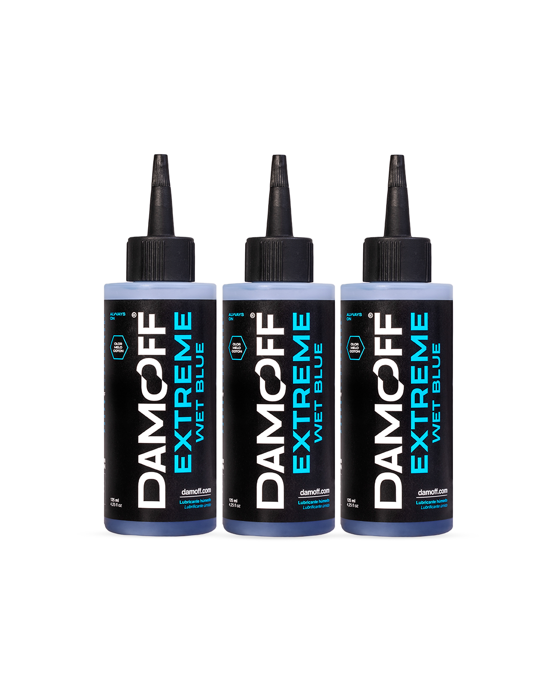 3x Damoff Extreme Wet Lube